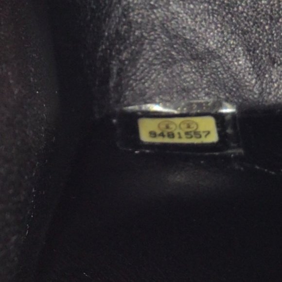 CHANEL BLACK / WHITE / PINK 2004 WOVEN TWEED DOUBLE FLAP BAG - Picture 11 of 14